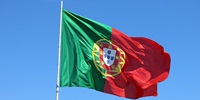 Portugal Flagge Symbolbild